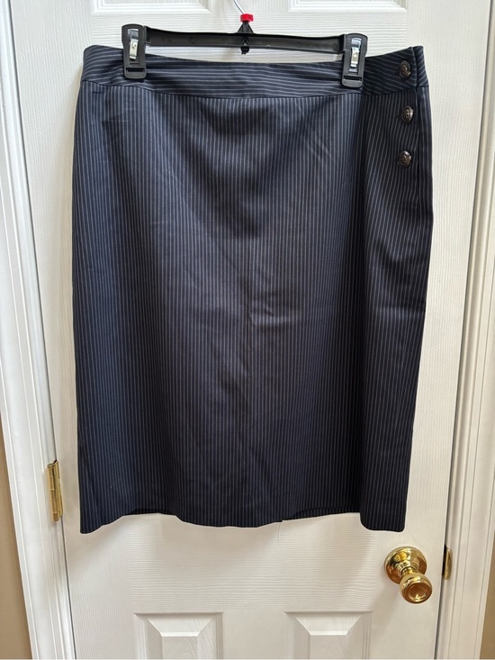 Talbots Dresses & Skirts - Talbots Stretch Pinstripe Knee-Length Skirt, Size 14, NWOT